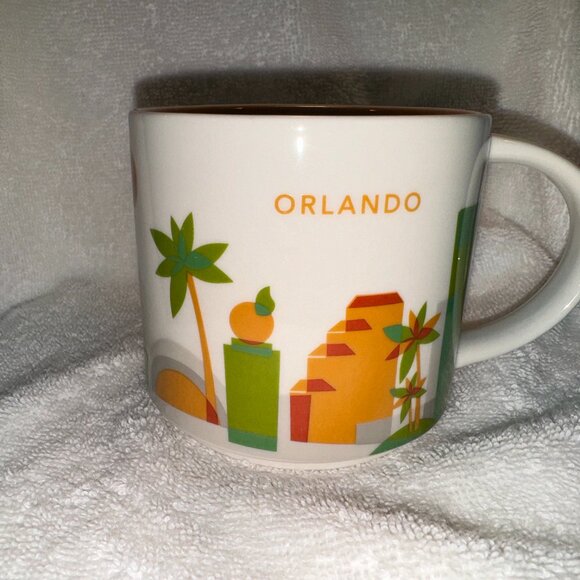 ORLANDO Mug STARBUCKS You Are Here Collection - Picture 1 of 6